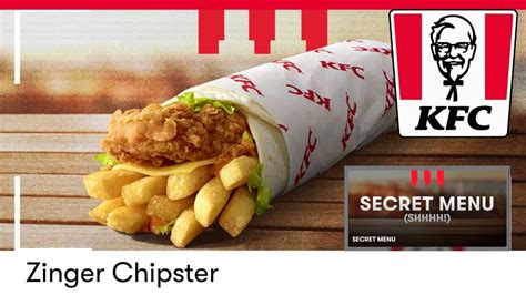 Checkout Basket Kfc Secret Menu Zinger Chipster Youtube