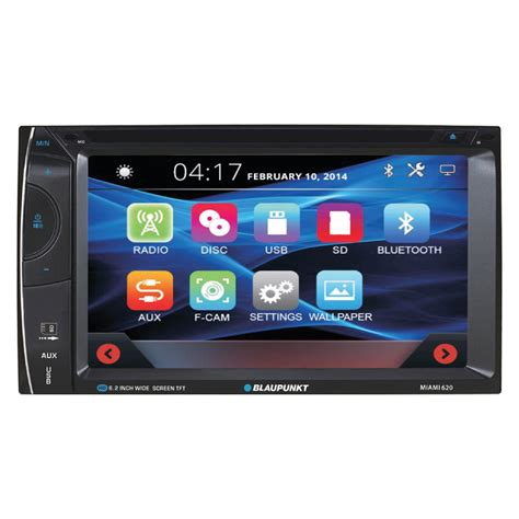 Blaupunkt Miami Double Din In Car Stereo Dvd Receiver With