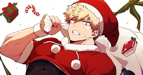 Ai Illustration Katsuki Bakugo My Hero Academia クリスマス爆豪 Pixiv