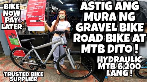 ASTIG ANG MURA NG GRAVEL BIKE ROAD BIKE AT MTB DITO HYDRAULIC MTB