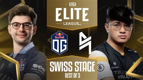 FIL Blacklist Rivalry Vs OG BO3 Elite League Swiss Stage Day 1