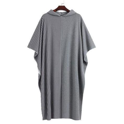 Poncho Homme Extra Long Bicolore Univers Du Poncho