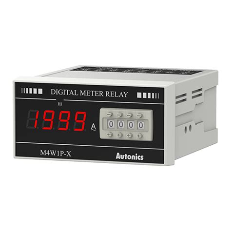 M W P Aar Digital Ammeters Autonics My