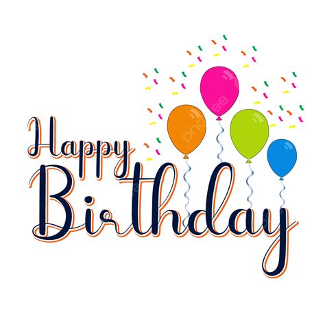 Beautiful Happy Birthday Clipart Transparent Png Hd Beautiful Coloring