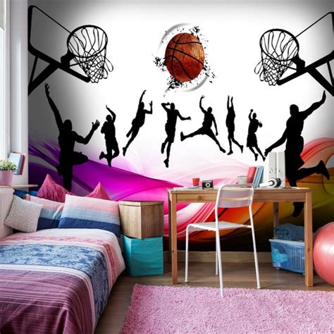 Wall Mural for Basketball Lovers - Etsy