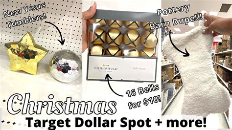 New Target Dollar Spot Christmas New Years Vlog Home Decor