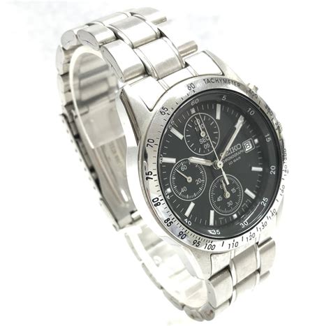 Yahooオークション Seiko Chronograph 10 Bar 7t92 0dw0 セイコ