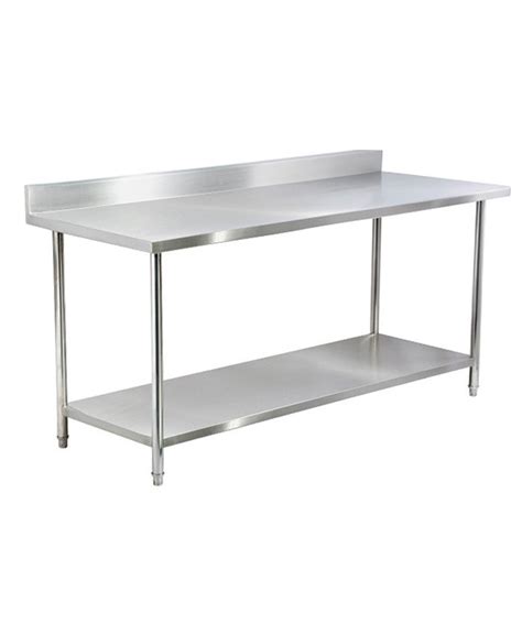 Sastha Stainless Steel Kitchen Work Tables For Hotel Size 48 X24 X30