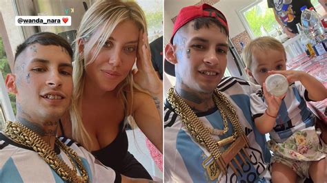 L Gante Miró El Partido De Argentina Y Croacia Con Wanda Nara Y Jamaica Infobae