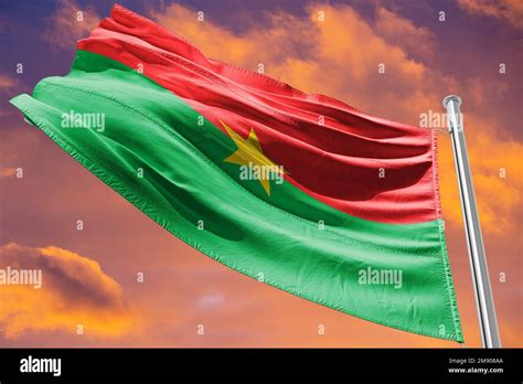 Flag Of Burkina Faso Backgrounds Stock Photo Alamy