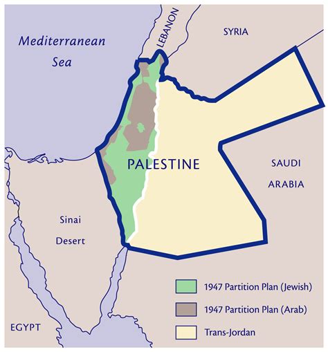 Balfour Declaration Map