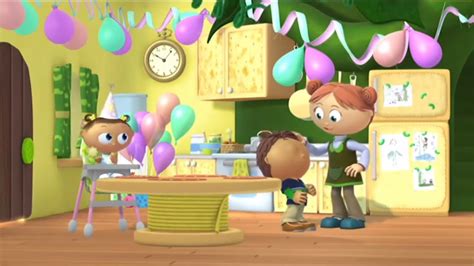 Super Why Short Clip In 4k Whyatt Makes A Birthday Cake Youtube