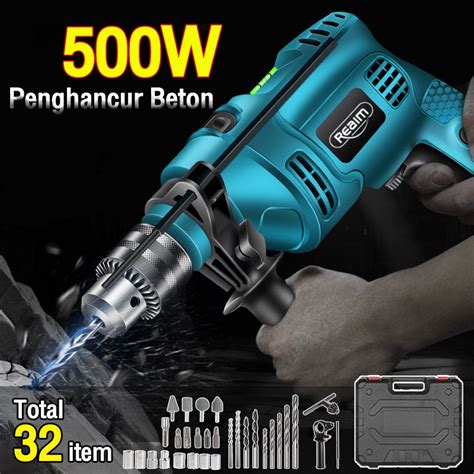 Jual Mesin Bor Listrik Mm Bolak Balik Electric Drill Bor Beton Kayu