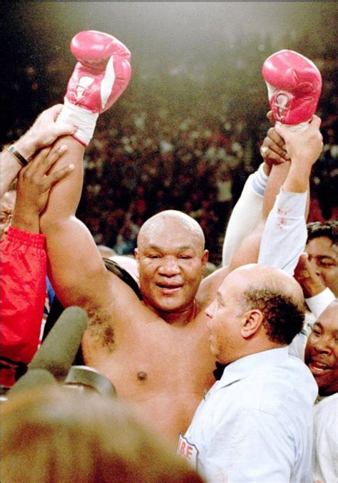 46 Year Old George Foreman After He Became The World Champion Again R Absoluteunits