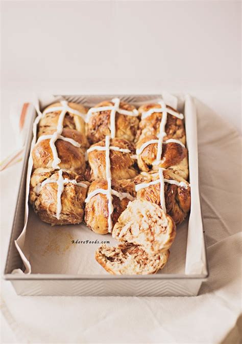 Choc Chip Hot Cross Buns Adore Foods