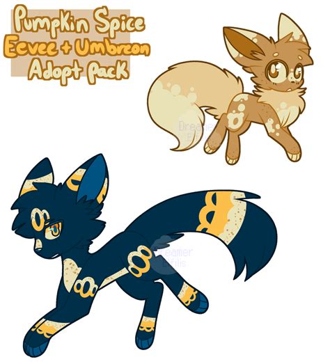 Pumpkin Spice Adopt Pack Closed By Dreamer Elphii On Deviantart