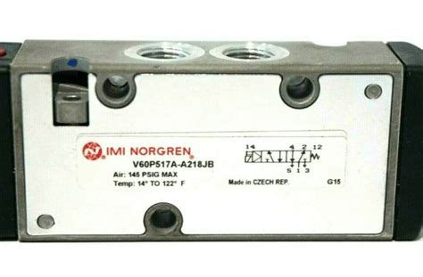 New Norgren V P A A Jb Solenoid Valve V P Aa Jb Sb