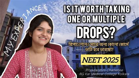 Should I Take A Drop For Neet Partial Drop Mistakes Multiple