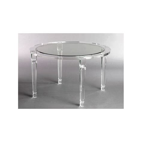 Richard Round Acrylic Dining Table