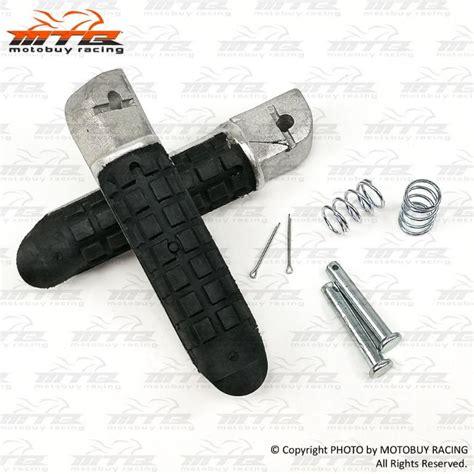 Mtb Rear Racing Alloy Footrest Step With Rubber For Suzuki Rg Sport