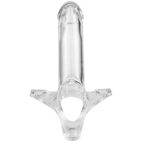 Perfect Fit Armour Knight XL Transparent Silicone Strap On Sinful