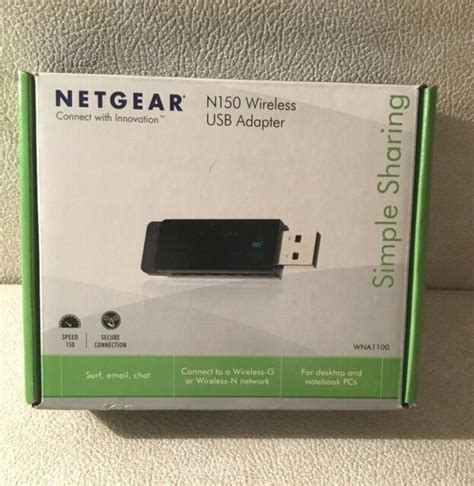 Netgear Wna N Wireless Usb Adapter Wna N Net Gear For