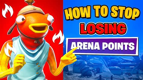 How To Stop Losing Arena Points In Fortnite Youtube