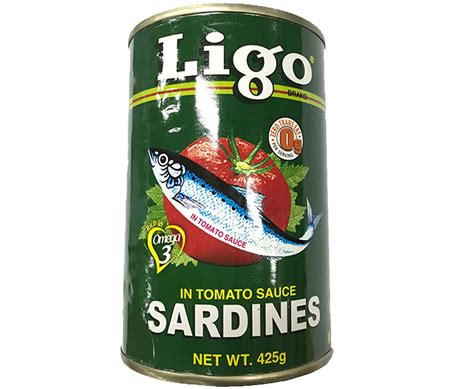 Ligo Sardines in Tomato Sauce (425g) – EBBA FAMILY TRUST