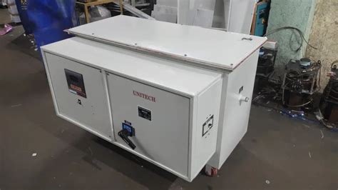 Three Phase Servo Voltage Stabilizer Air Cooled At Rs 30500 Three