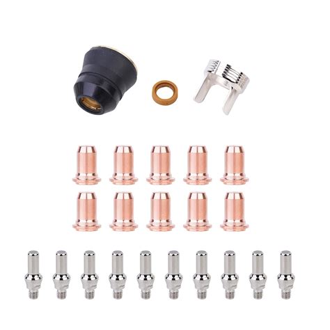 Welding Knight 23pcs 52582 Electrode 51313 Tip Nozzle 1 0mm For Plasma