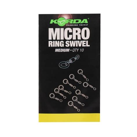 Kr Tlik Z K Kiem Micro Rig Ring Swivel Medium Korda