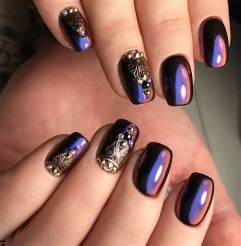 Фиолетовый маникюр гель-лаком: коллекция фото | Best nail art designs ...