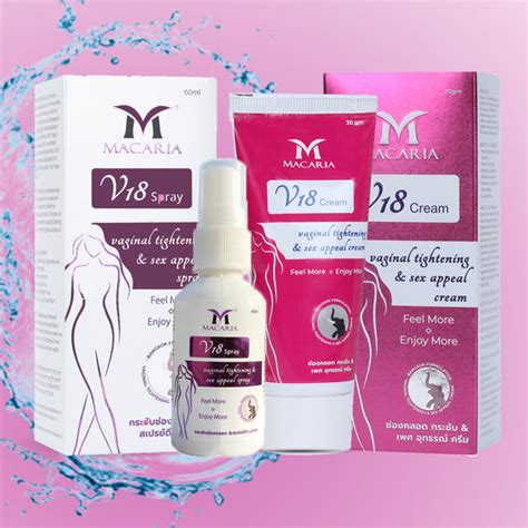 V18 Cream With V18 Spray The Ultimate Vaginal Tightening Combo