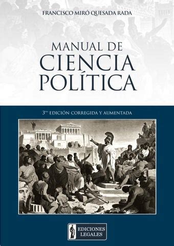 Manual De Ciencia Pol Tica By Ediciones Legales E I R L Issuu