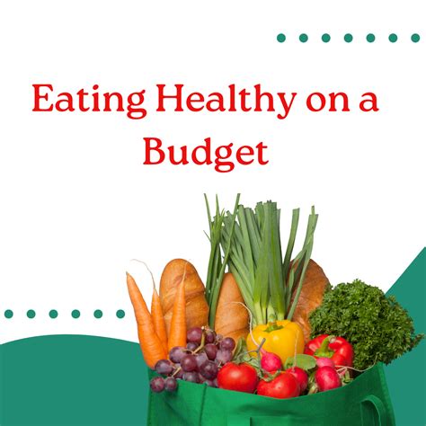 Wellness Wednesdays Eating Healthy On A Budget Lone Star Circle Of Care