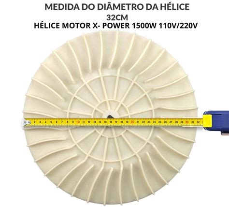 Helice Para Motor De Brinquedo Inflável X POWER 1500W Cama Elástica