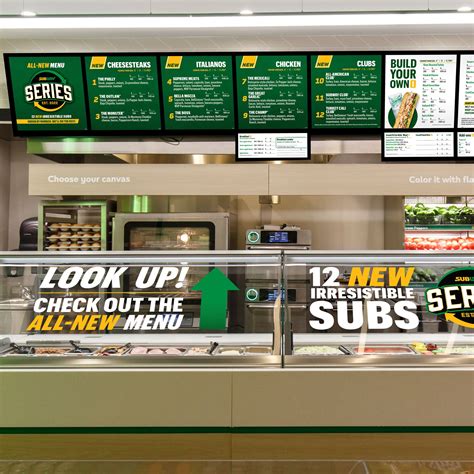 Subway Menu