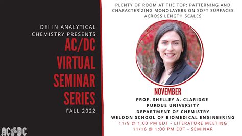 November 2022 AC/DC Seminar! – DEI in Analytical Chemistry Slack