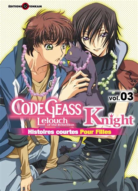 Vol3 Code Geass Knight For Girls Manga Manga News