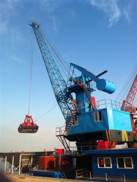 25t Lift Boom Electric Hoist Ship Crane Hydraulic Arm Marine Deck