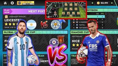 DLS23 Game 3 Agentina VS Leicester City Gameplay Dls23