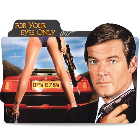 James Bond For Your Eyes Only 1981 Folder Icon By Engelyna On Deviantart