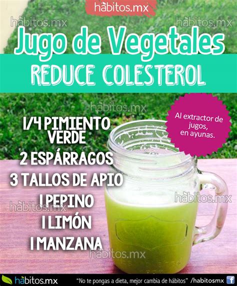 Jugo De Vegetales Reduce Colesterol H Bitos Health Coaching