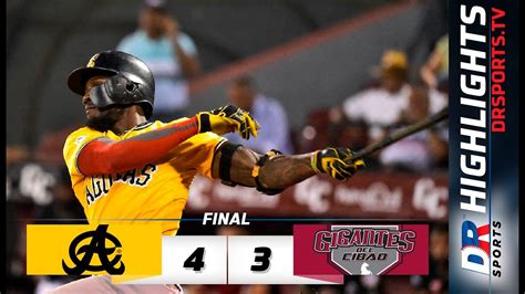 Resumen Águias Cibaeñas vs Gigantes del Cibao 23 NOV 2022 Serie