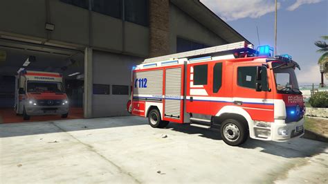 Mercedes Benz Atego Tsf W Feuerwehr Leiferde Braunschweig Paintjob