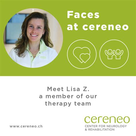 Faces At Cereneo Meet Lisa Z From Our Therapy Team Cereneo