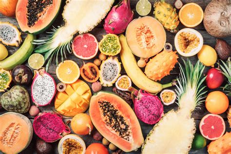 Assorted Exotic Fruits Jigsaw Puzzle In Fruits And Veggies Puzzles On