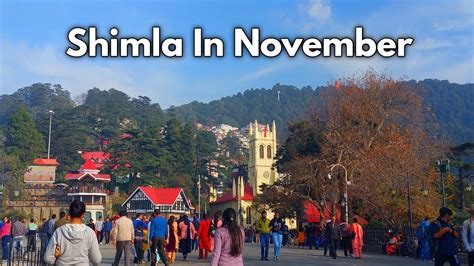 Shimla In November 😍💕 Shimla Weather Shimla Snowfall Kksb Vlogs Youtube