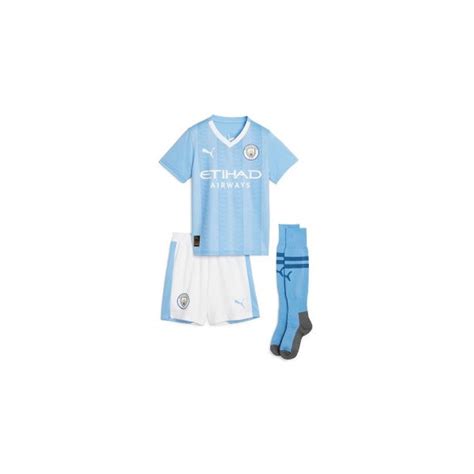 Puma Conjunto Manchester City Primeiro Equipamento Jr Team Light