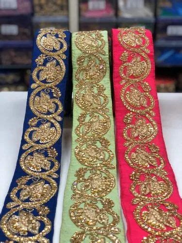 FANTAM 2 5 Inch Embroidery Hendvark Fancy Lace For Garment At Rs 595